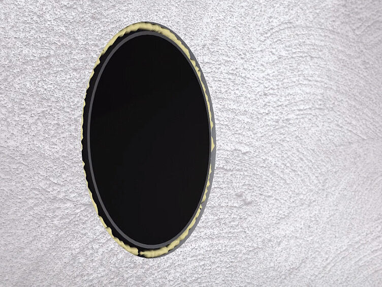 Aussenwand Einbau Einzelraumlüftung