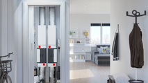 Rendering Zehnder ComfoVar Aero Comfortable indoor ventilation Front view