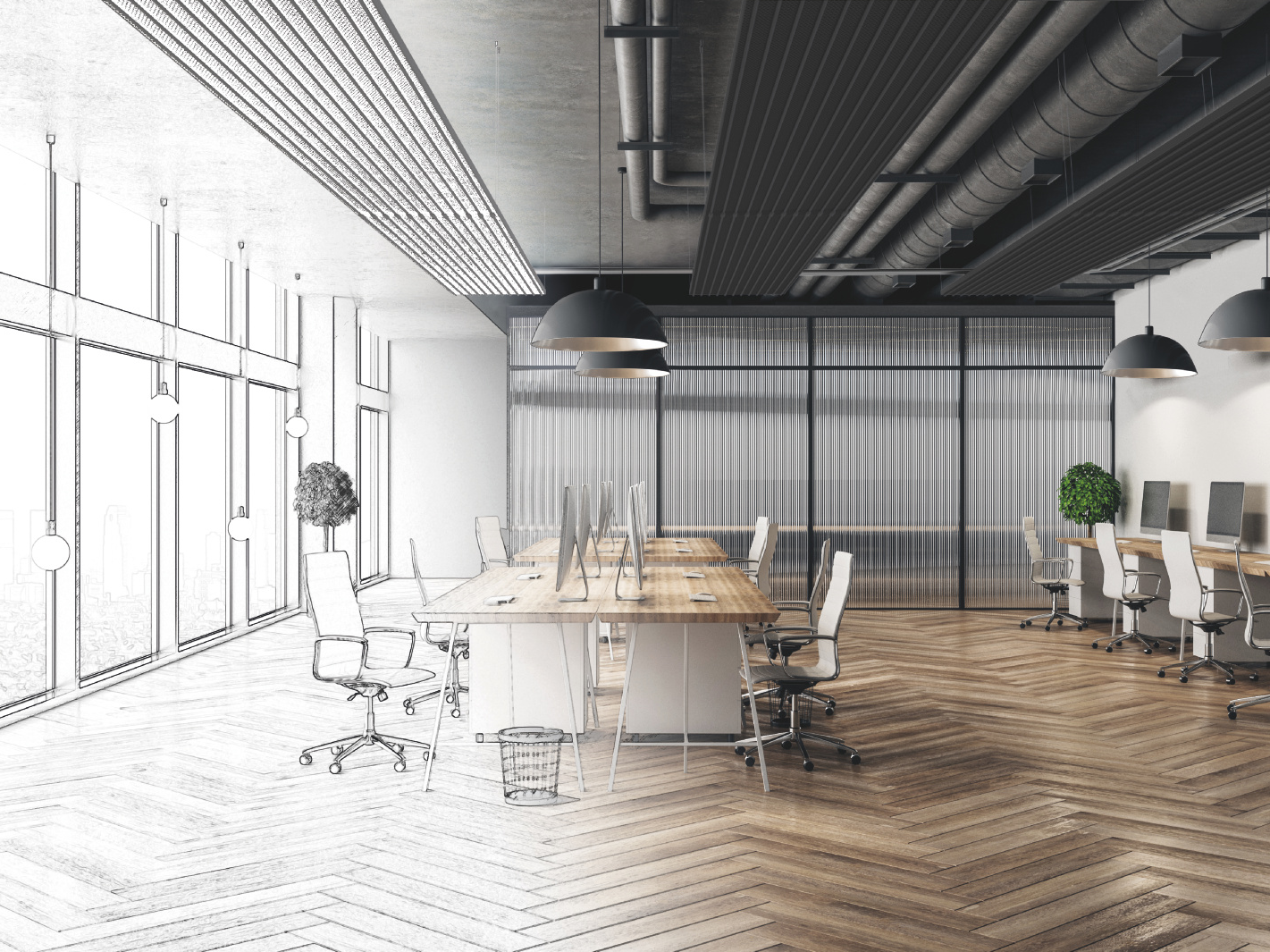 ufficio moderno con zehdner ZFP Urban