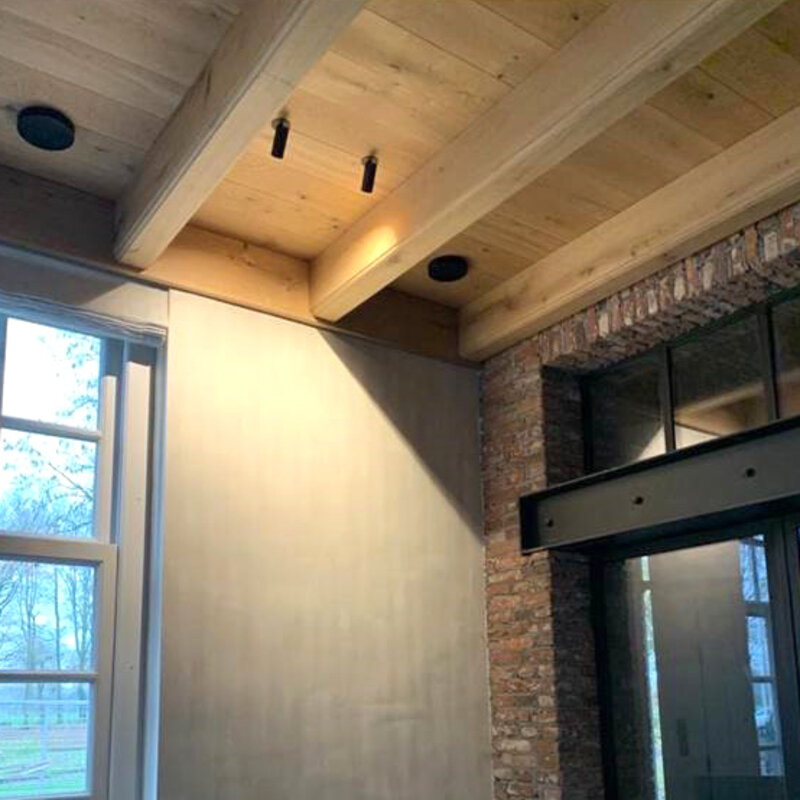 Bouche de pulsion ComfoValve Luna disponible en noir 