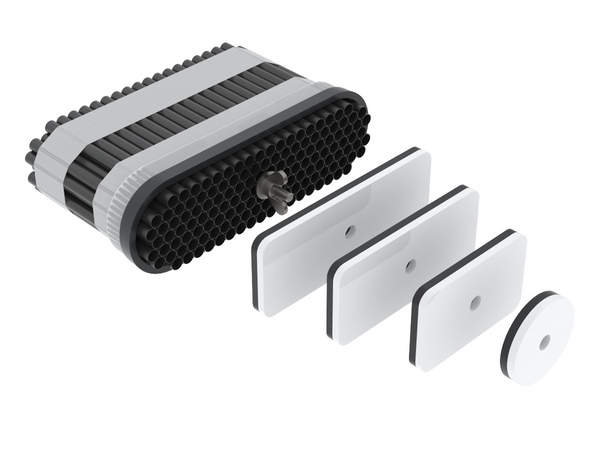 Luftmengenregulierung Zehnder ComfoSet flat 51