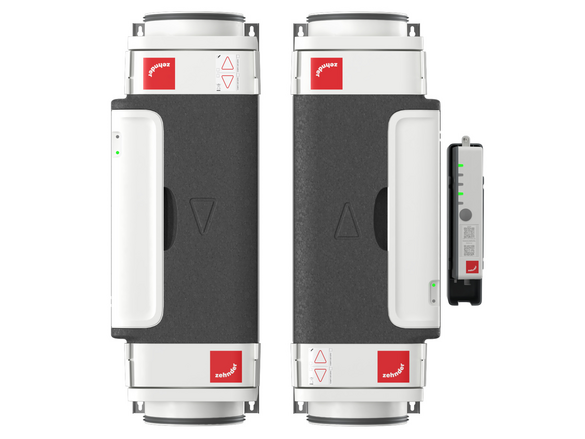 Cut-Out Zehnder ComfoVar Aero Comfortable indoor ventilation Front view