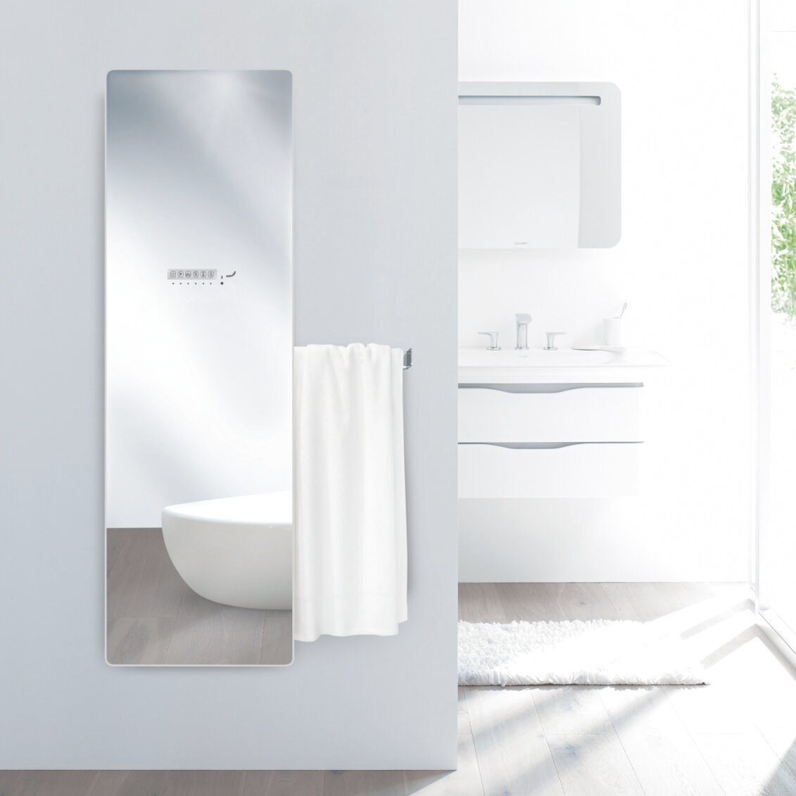 Bagno, specchio, Deseo Verso