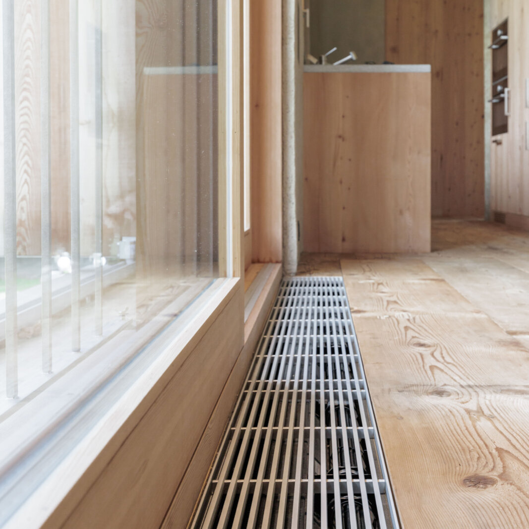 Wohnhaus Maloja, Referenzobjekt mit Zehnder Terraline Neo und Zehnder Subway