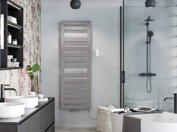 Rendering Zehnder Metropolitan Spa Decorative radiator Front view