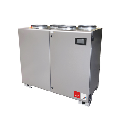 Zehnder Silvertop Cut-Out Zehnder Silvertop Comfortable indoor ventilation Angled view