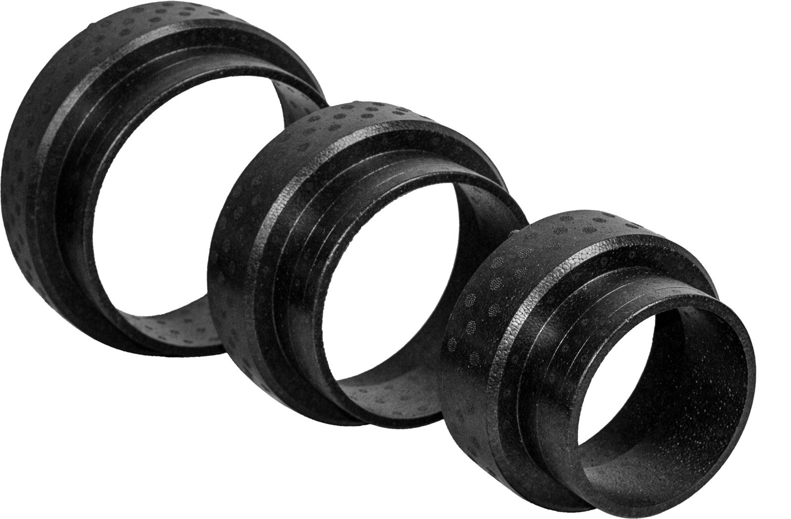 Cut-Out Zehnder ComfoPipe Compact Comfortable indoor ventilation Angled view