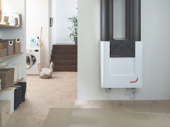 Cave avec appareil de ventilation