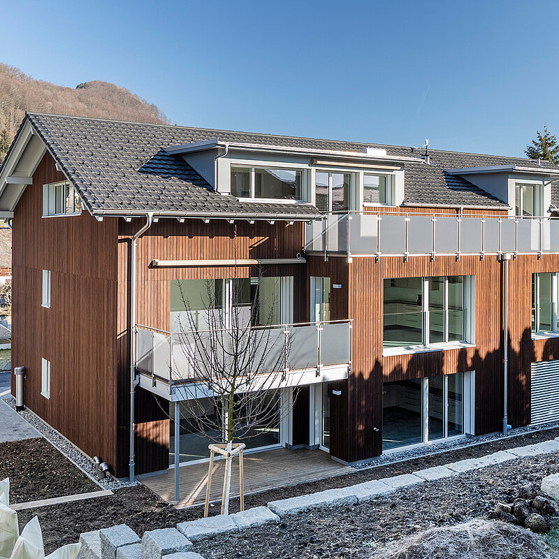 [Translate to Deutsch:] Neubau mit komfortabler Raumlüftung von Zehnder