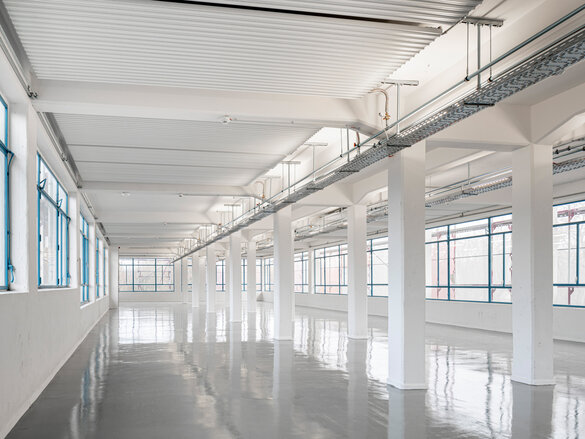 modernes buero deckenstrahlplatten