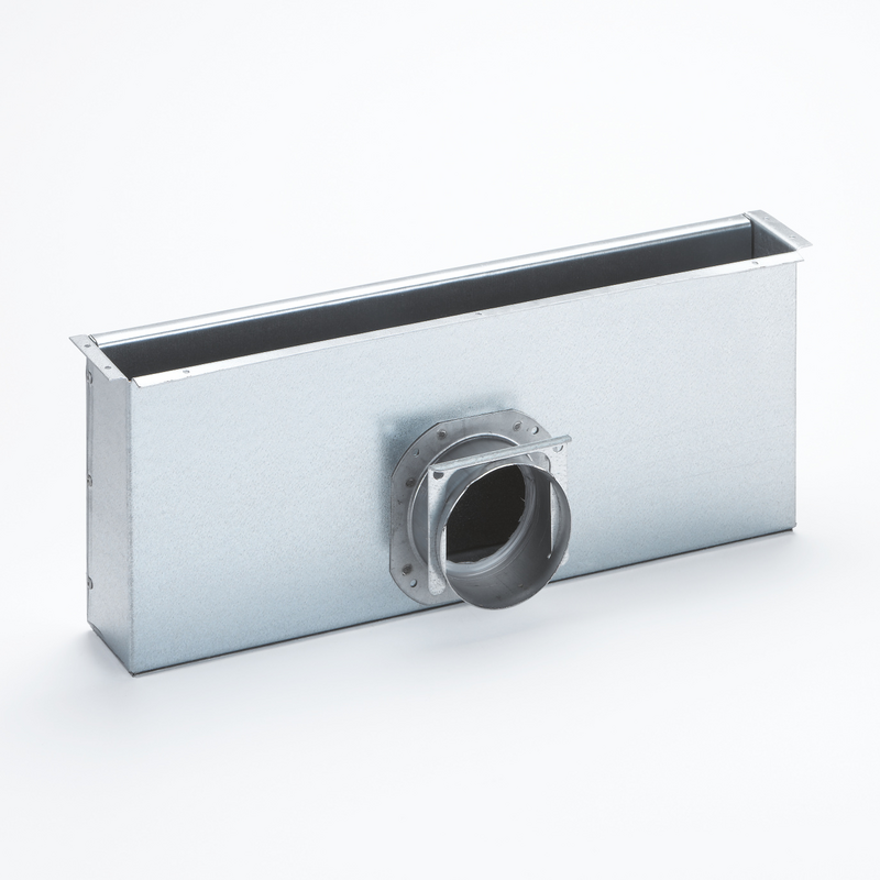 Cut-Out Zehnder ComfoCase EBK Comfortable indoor ventilation 3D view