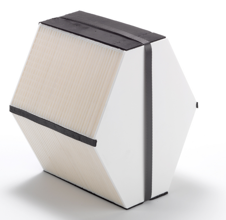 Echangeur enthalpique de Zehnder ComfoSpot 50 Vue du produit Echangeur enthalpique