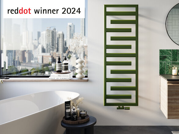 Rendering Zehnder Tetris Decorative radiator 