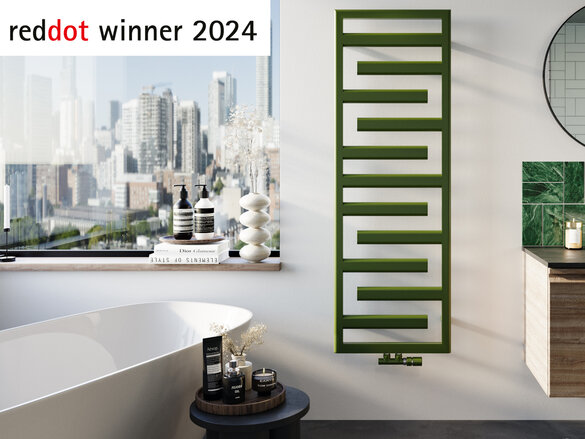 Rendering Zehnder Tetris Decorative radiator 