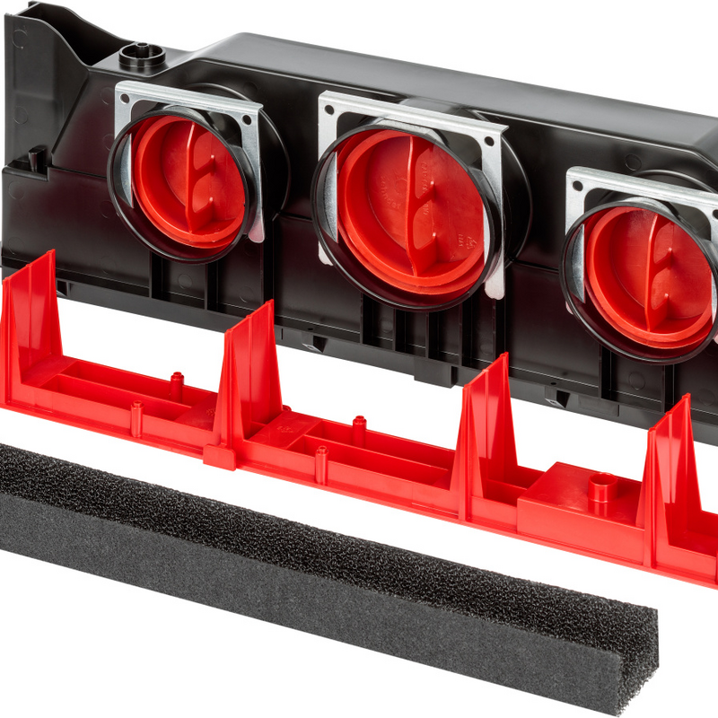 Cut-Out Zehnder ComfoCase CSB-P Comfortable indoor ventilation Front view