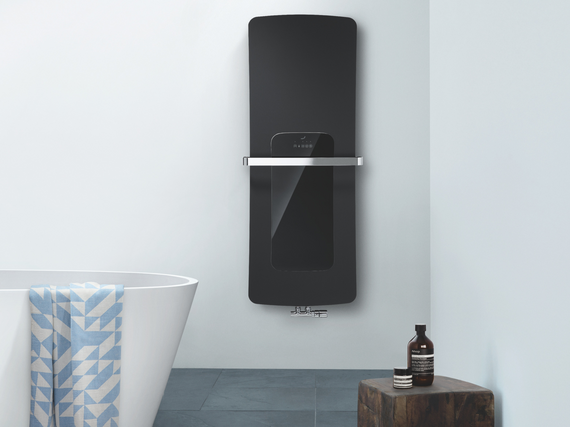 Rendering Zehnder Folio Hybrid Decorative radiator 