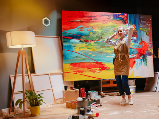 Zehnder_CSY_Forrest_grilles_Rubino-TVA_White_Milieu_ArtRoom Stock Content ComfoGrid CLRF/TVA Design line Comfortable indoor ventilation Front view