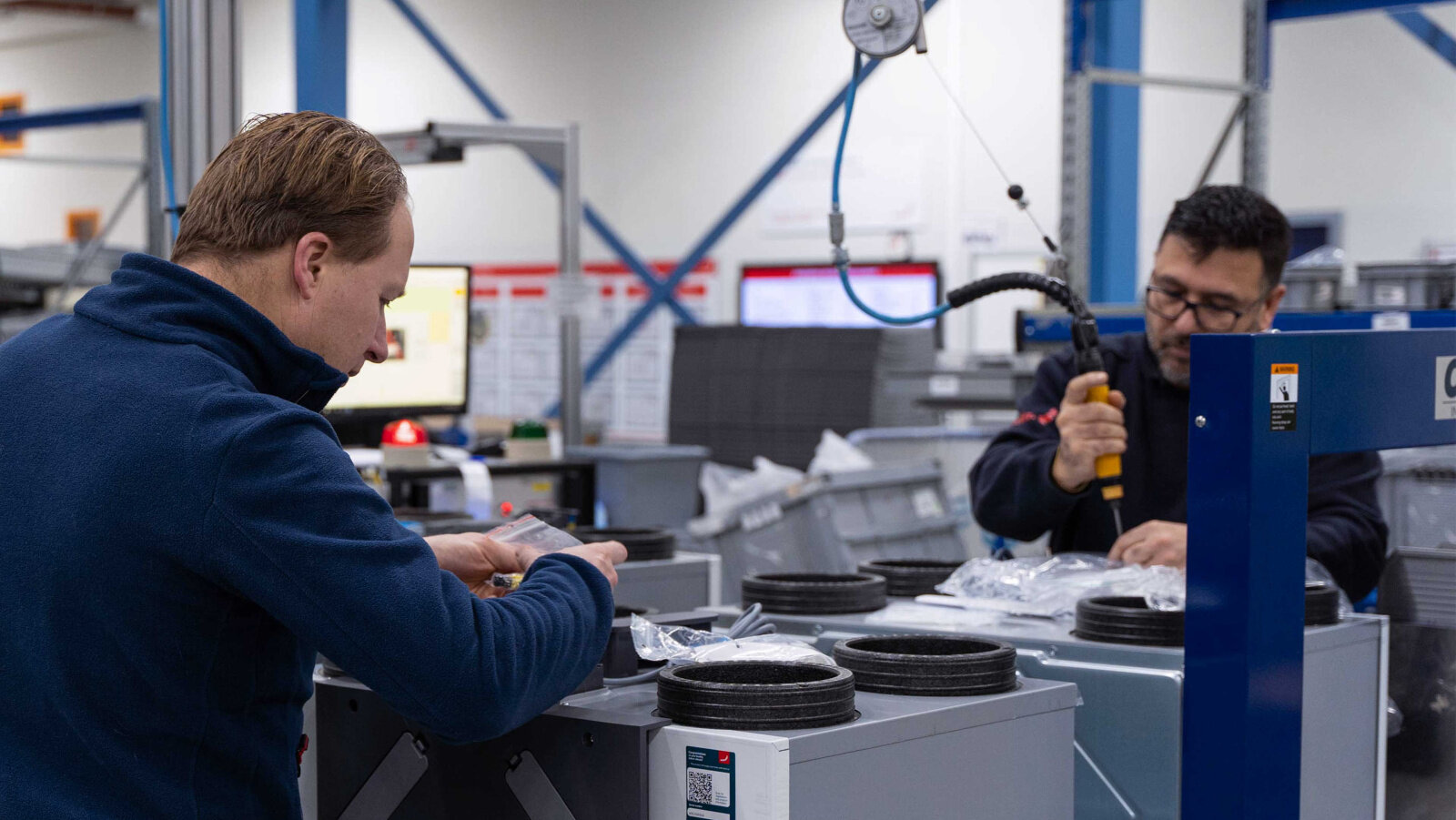 Zusammenbau Zehnder ComfoAir Q