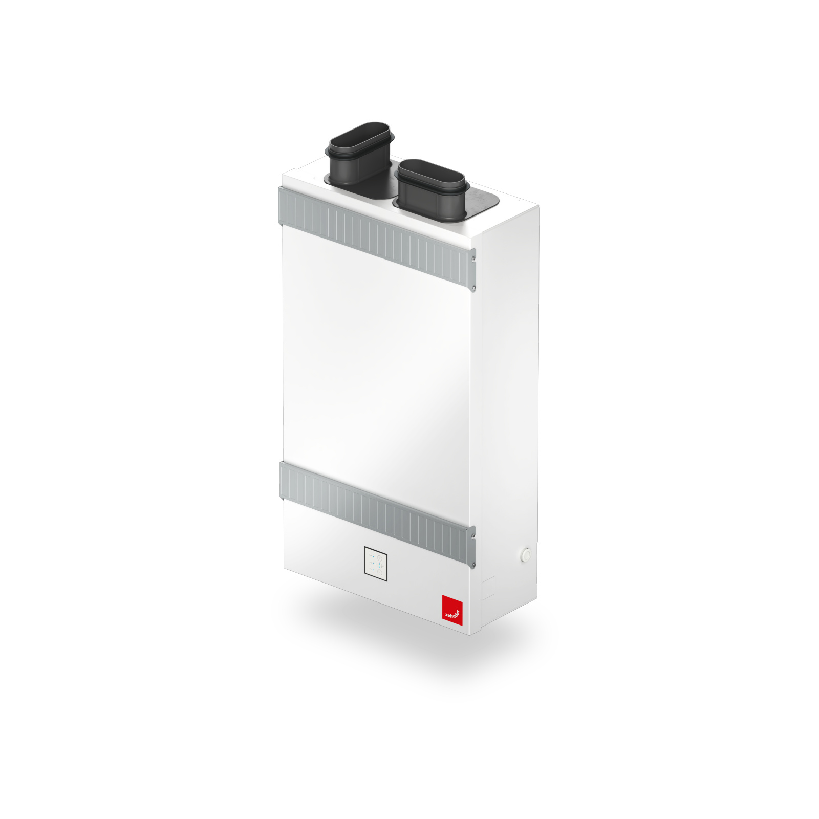Cut-Out Zehnder ComfoAir Fit 100 Comfortable indoor ventilation Angled view