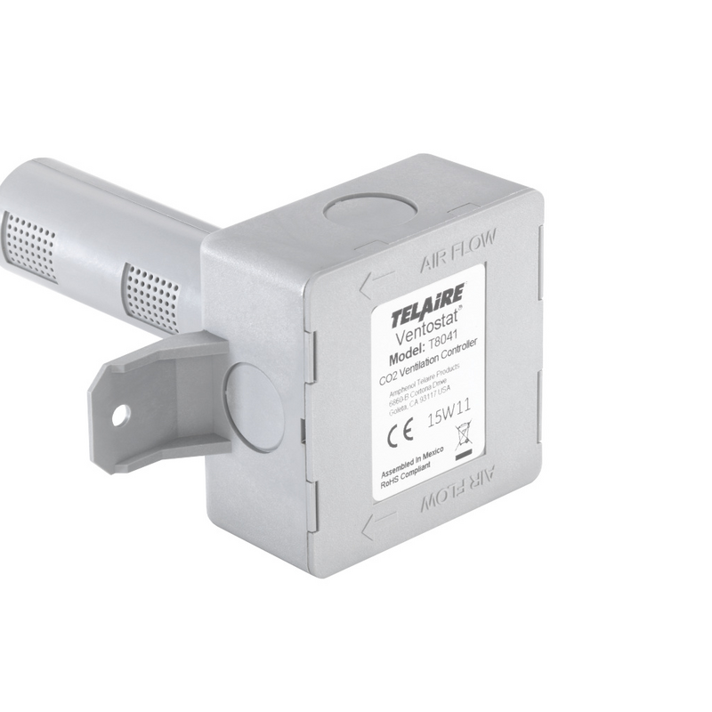 Cut-Out Zehnder CO2 Duct Sensor Comfortable indoor ventilation 3D view