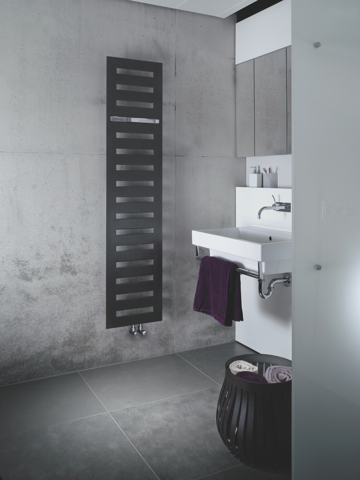 Rendering Zehnder Metropolitan Bar Decorative radiator 