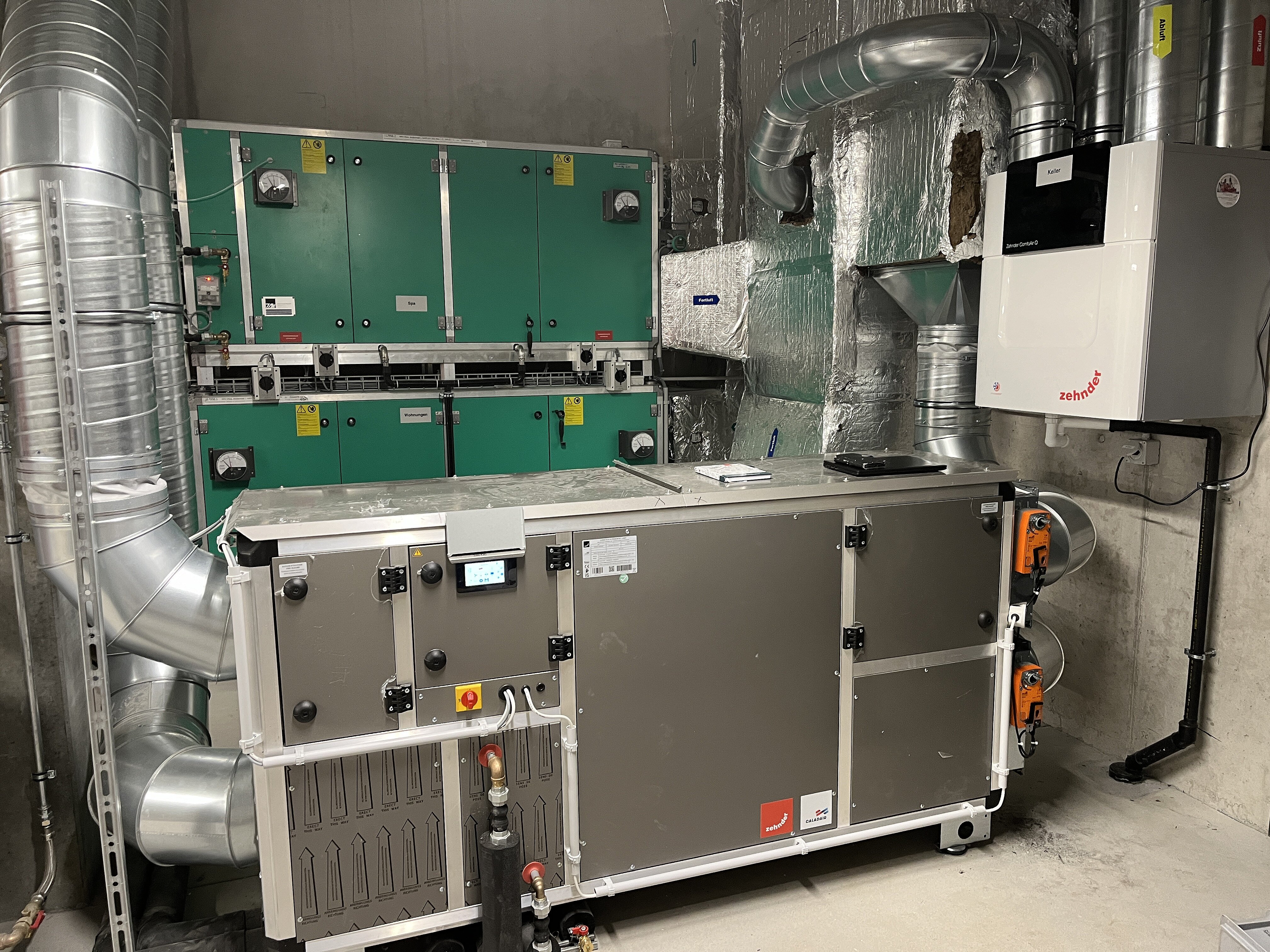 Unità di ventilazione Zehnder Carma Unità di ventilazione Zehnder Carma