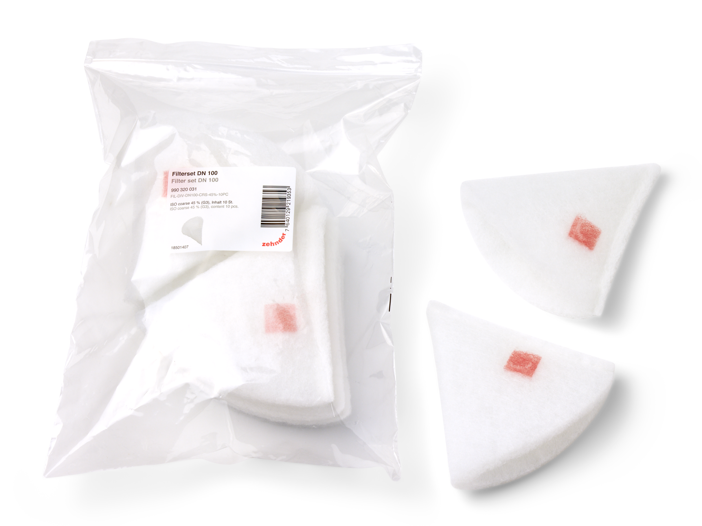 Filtro di ricambio Valvola di aspirazione: Zehnder ComfoValve Luna E Filtro di ricambio valvola di aspirazione ComfoValve Luna E