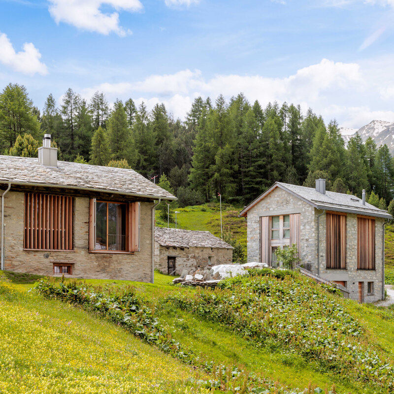 Wohnhaus Maloja, Referenzobjekt mit Zehnder Terraline Neo und Zehnder Subway