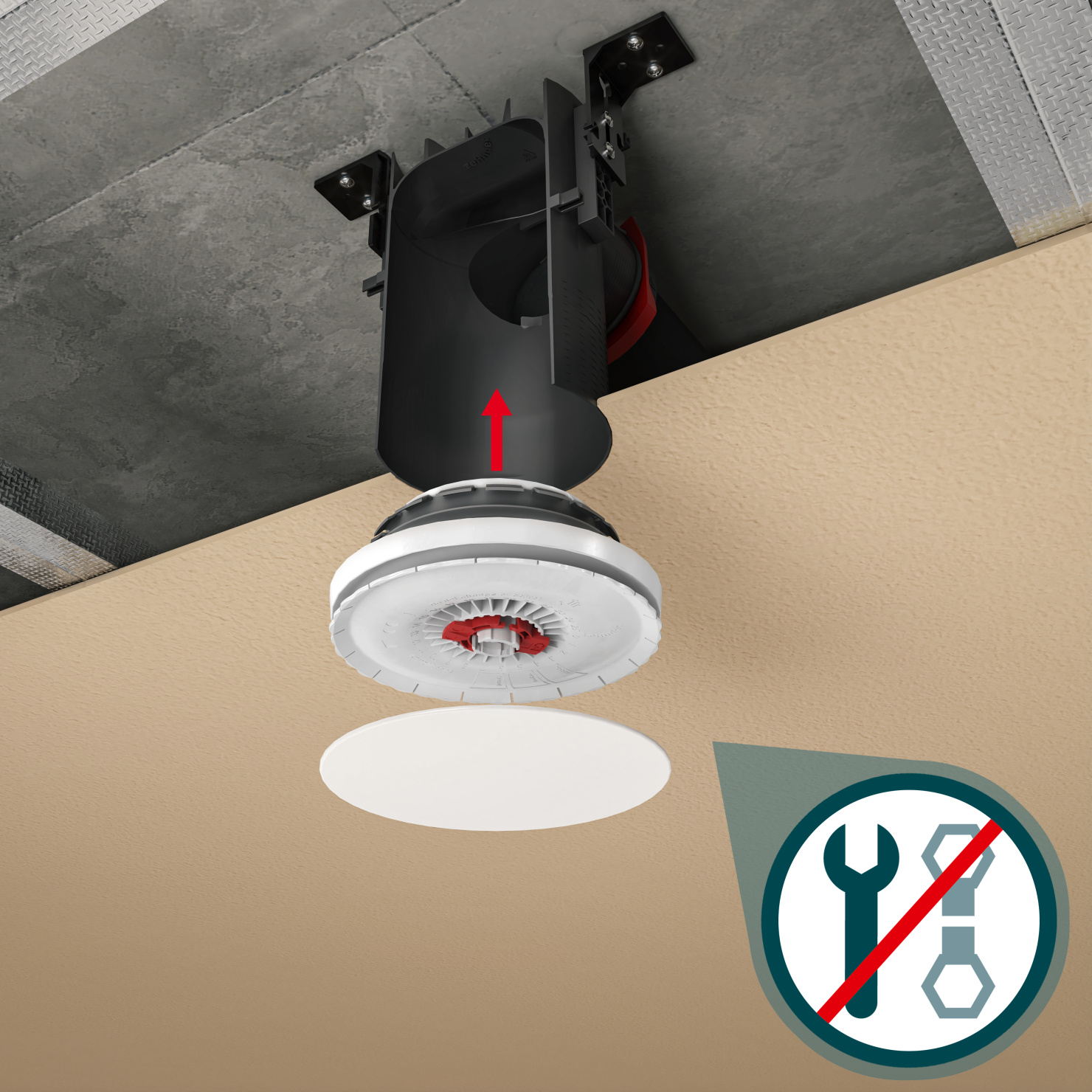 Montage Zehnder ComfoValve Luna