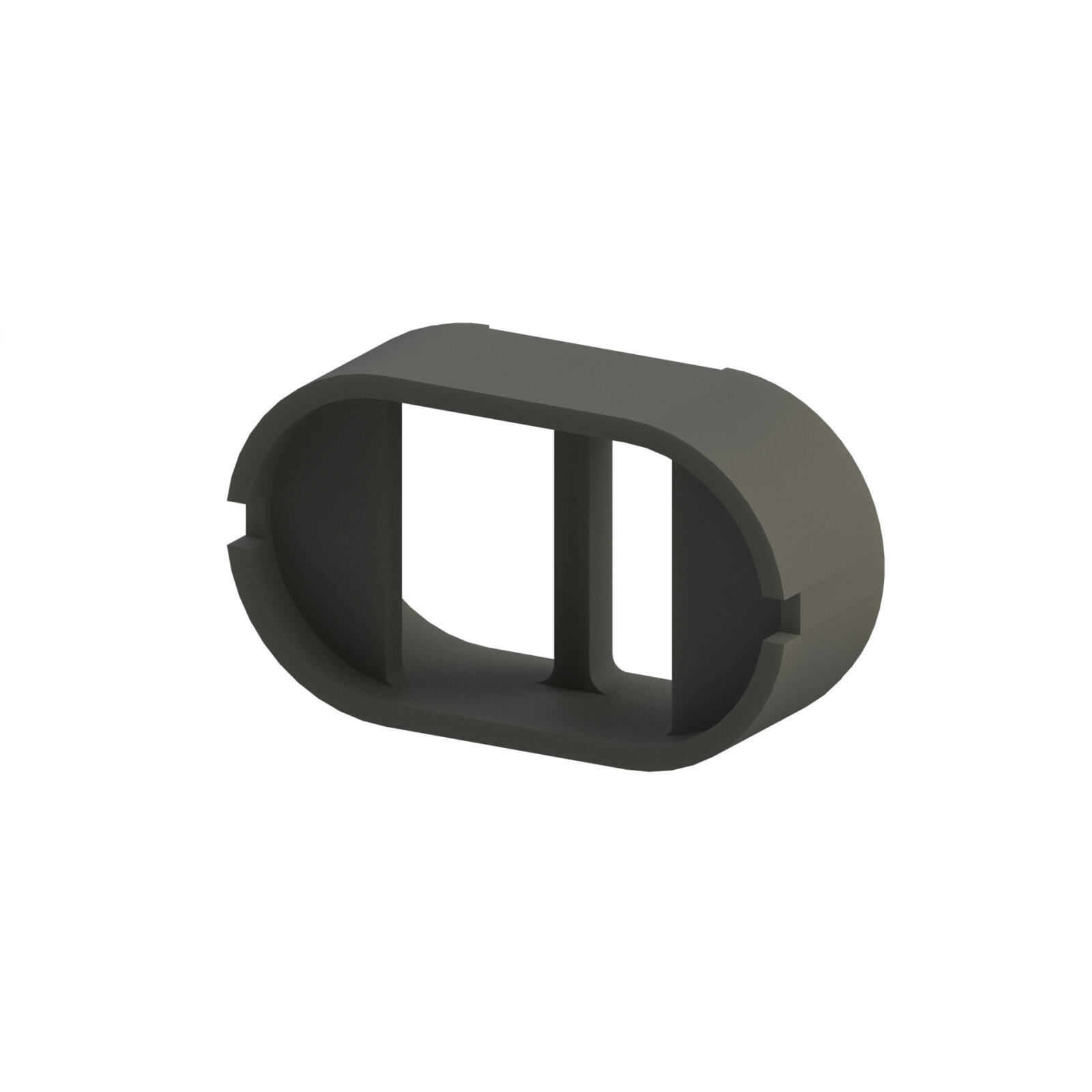 Cut-Out Zehnder ComfoDuct accessories Comfortable indoor ventilation Angled view