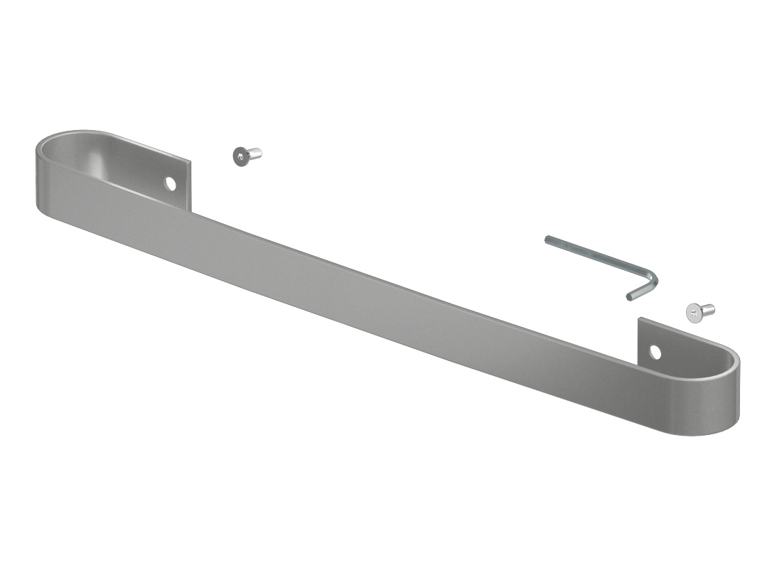 Cut-Out Zehnder Folio Glass Decorative radiator Angled view