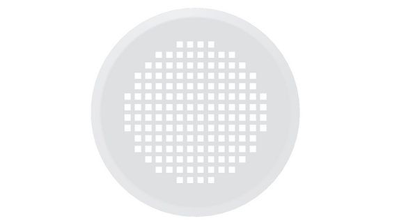 Zehnder_CSY_ComfoGrid Torino decorative grille, extract air Rendering ComfoGrid CLRF/TVA Comfortable indoor ventilation Angled view