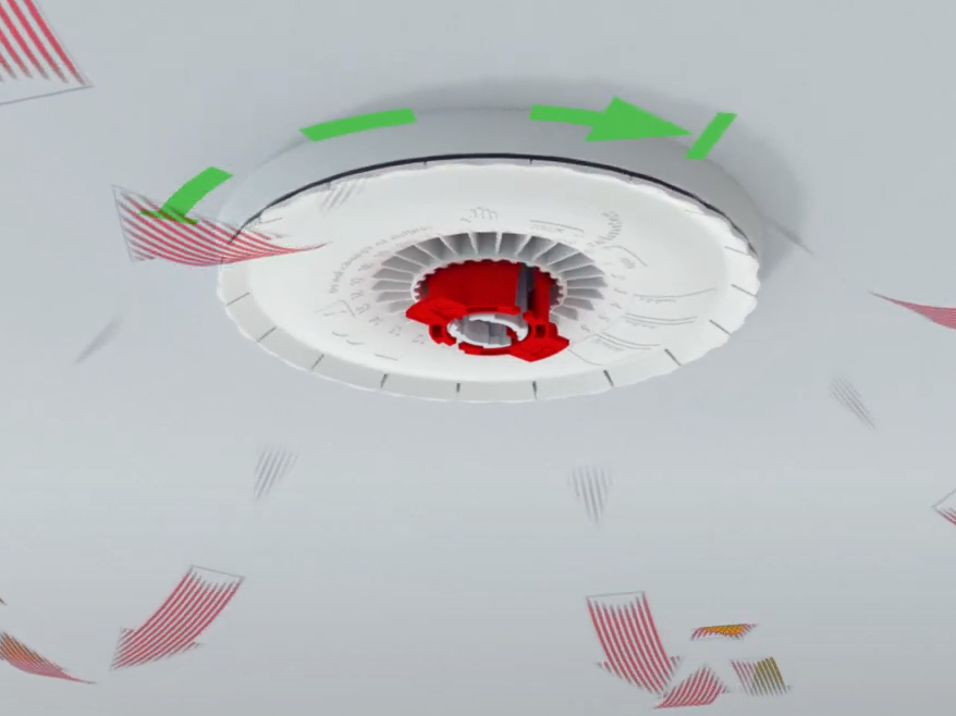 Réglage du débit volumétrique Zehnder ComfoValve Réglage du débit volumétrique ComfoValve Luna S