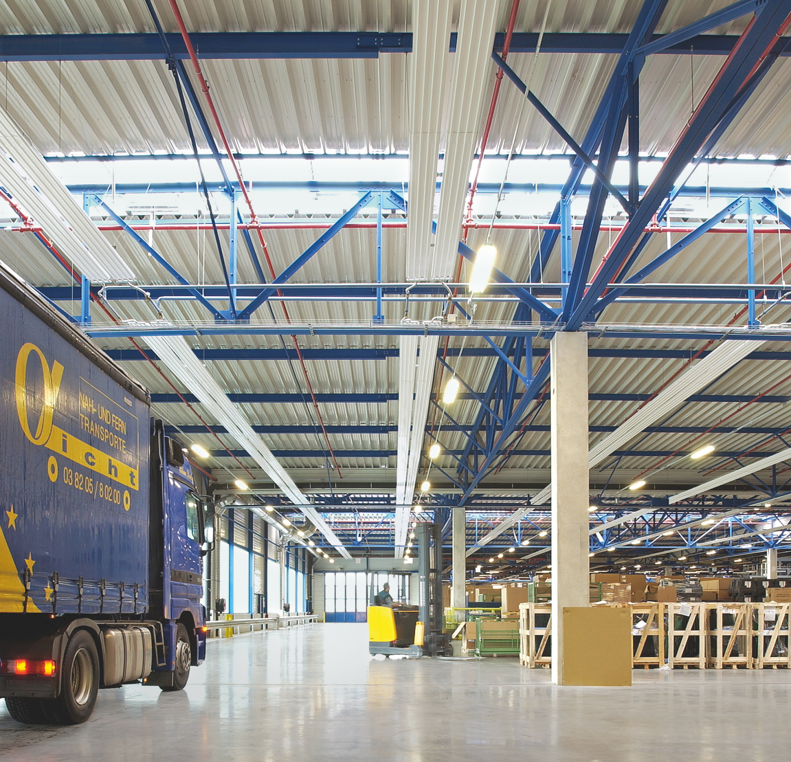 Reference Zehnder ZIP Heating and cooling ceiling system 