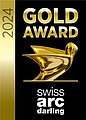 Zertifikat Architects’ Darling Award in Gold