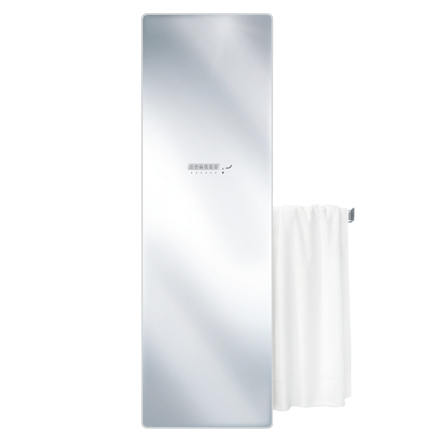 De l’ordre dans la salle de bain avec un porte-serviettes extensible Porte-serviettes avec serviette de bain