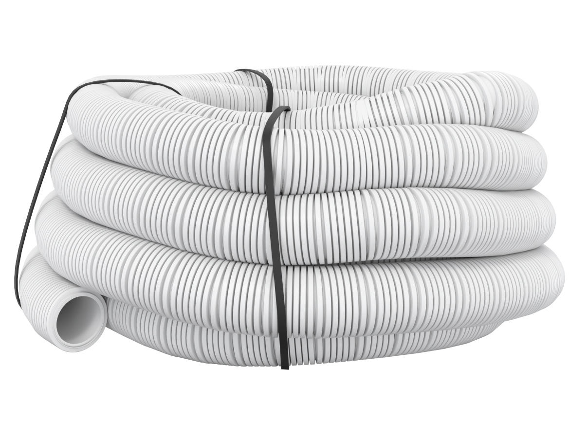 Cut-Out Zehnder ComfoTube Comfortable indoor ventilation Angled view