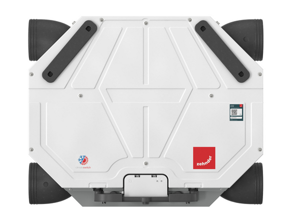 Cut-Out Comfortable indoor ventilation Front view