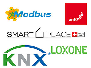 Logos knx, zehnder, modbus, Smartplace, Loxone