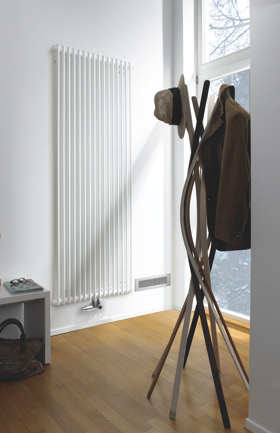 Griglia di design per l'aria di mandata. Spogliatoio