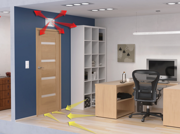 De l’air frais pour les espaces clos avec Zehnder ComfoDuct Activo.