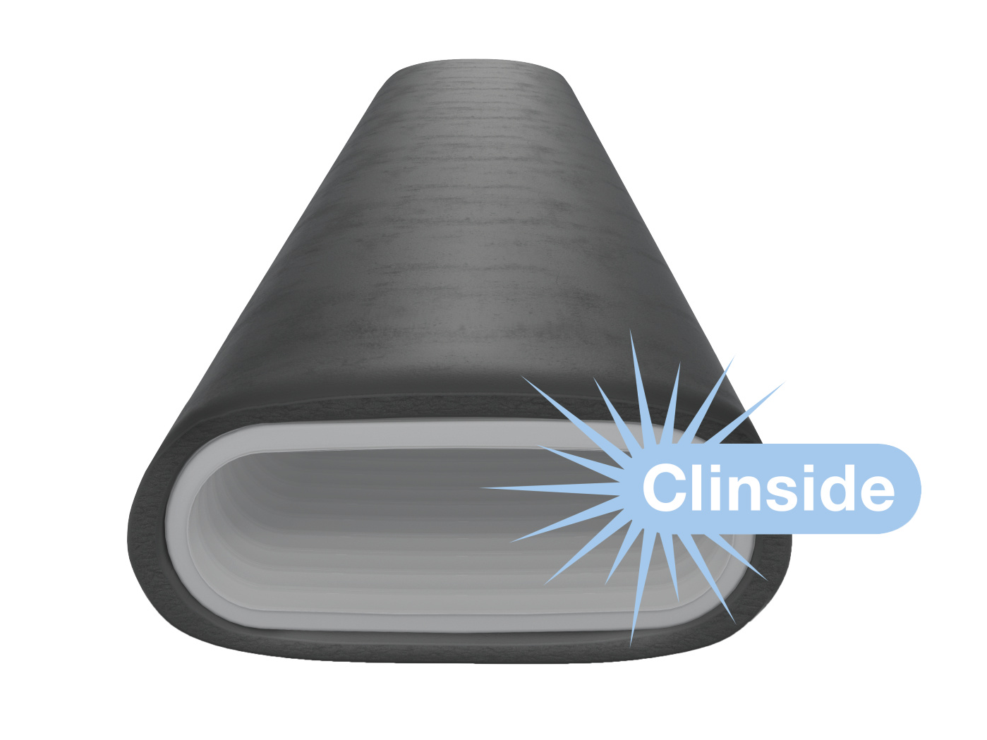 Zehnder ComfoTube Therm flat mit Clinside