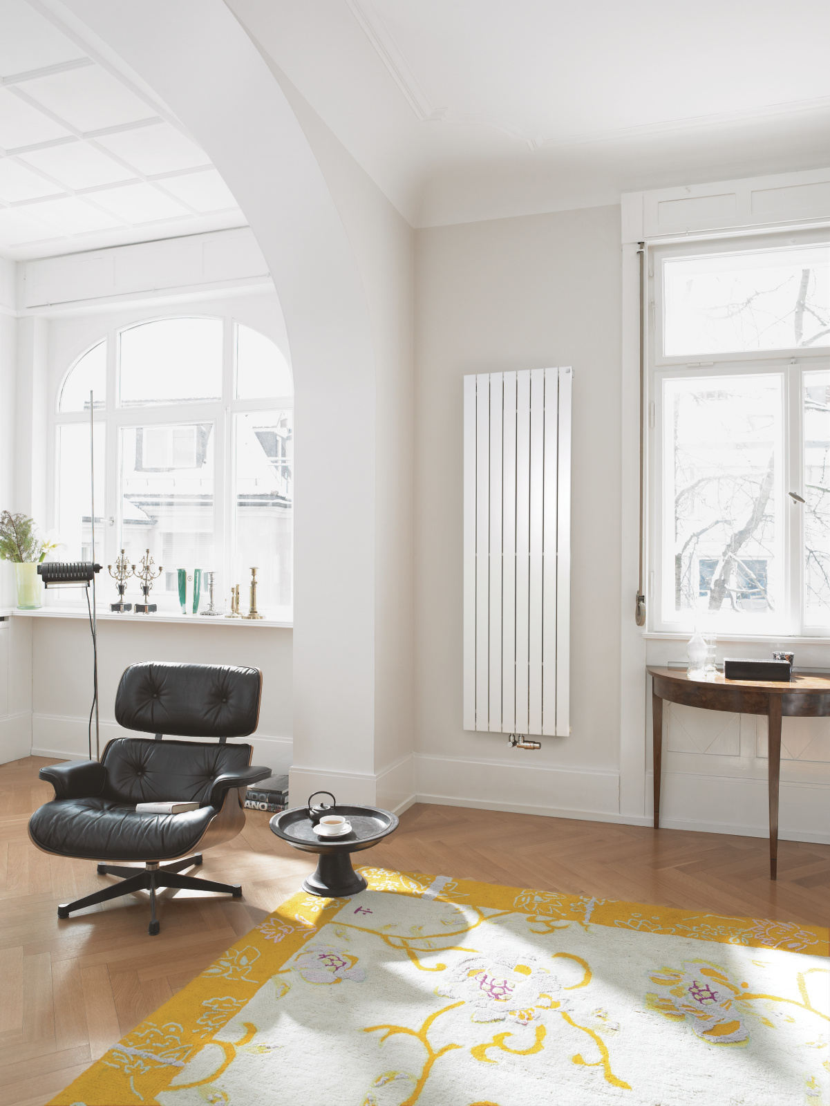 Rendering Zehnder Nova Neo Decorative radiator Front view