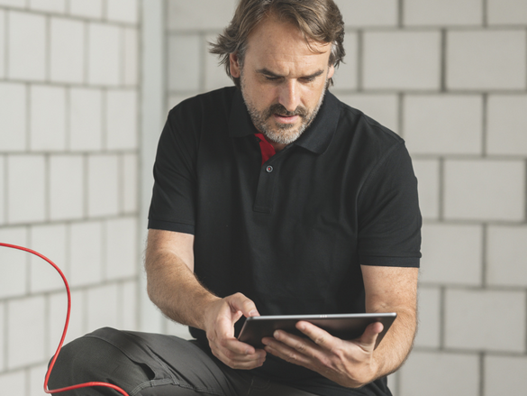 CA Q, comfo Air Q, Installer, Shooting, people, basement, technical room,