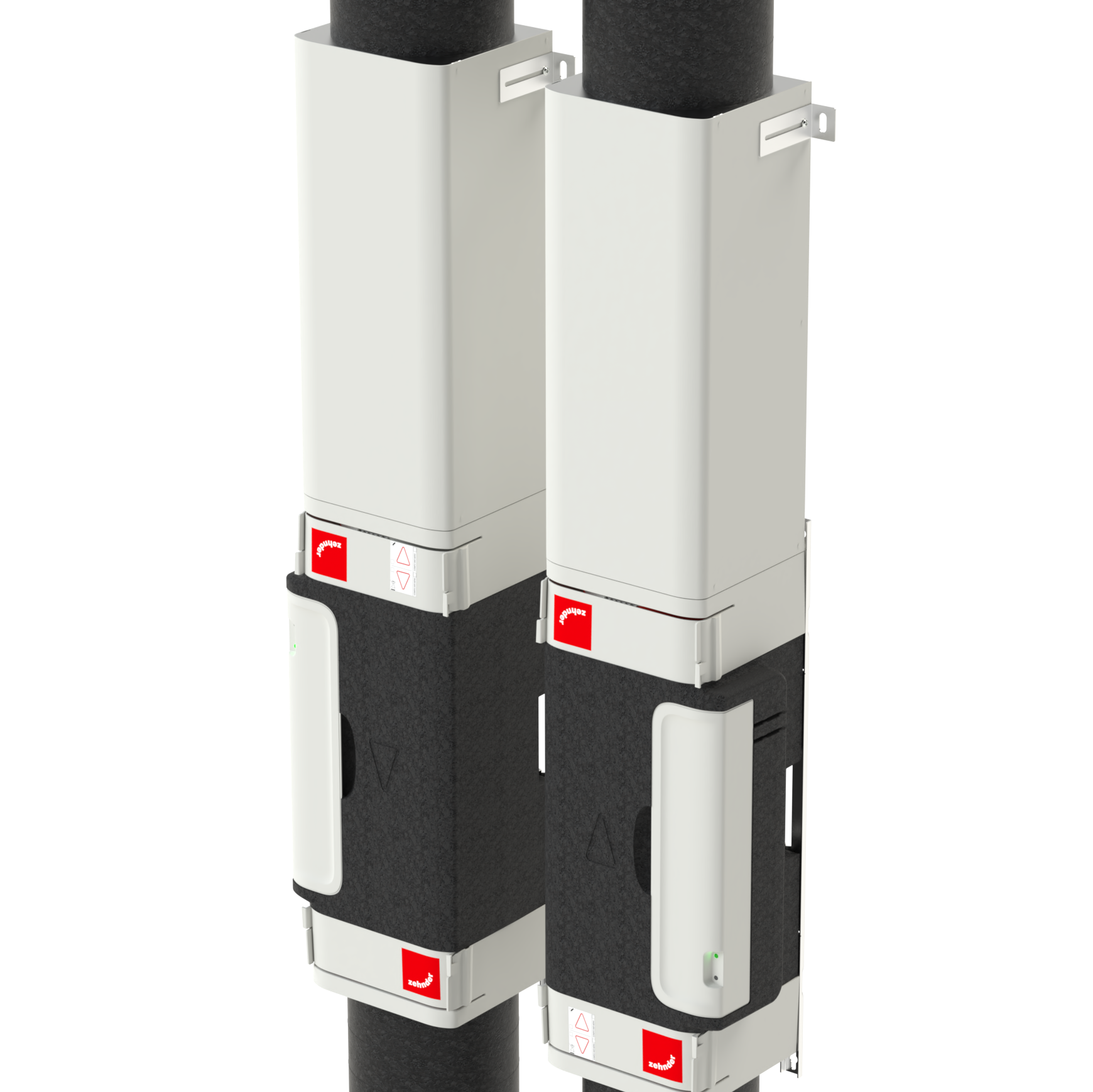 Caisson de ventilation d'appartement avec silencieux Caisson de ventilation d'appartement Zehnder ComfoVar Aero avec silencieux