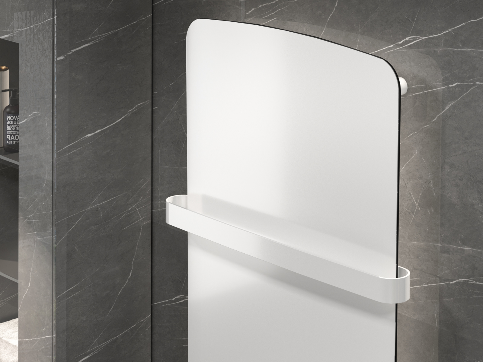 Rendering Zehnder Folio Belt Decorative radiator 