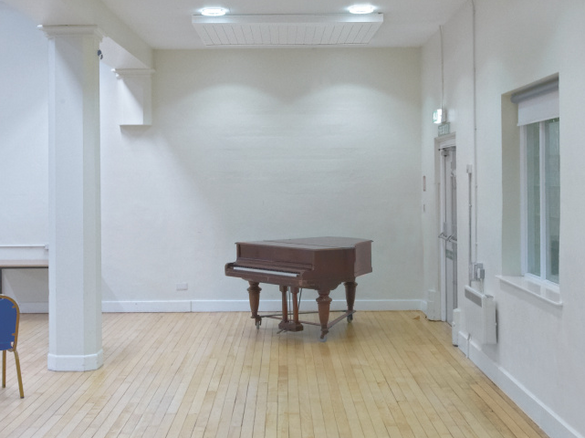 St. James Hospital, Great Britain, Portsmouth, National Health Service, entertainments hall, Reference, Ceiling canvas