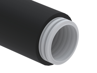 Struttura dei tubi di ventilazione preisolati Zehnder ComfoTube Therm Aufbau