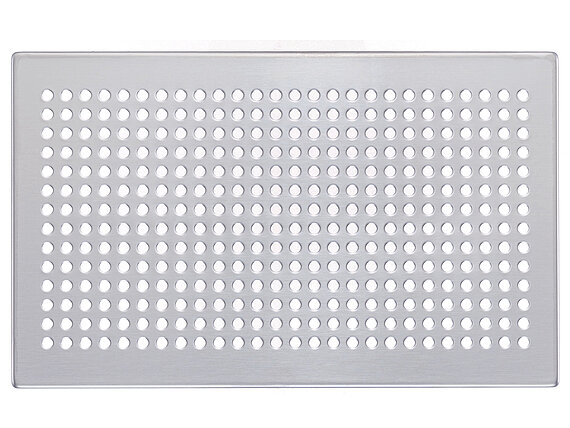 Zehnder ComfoGrid Roma produkbild design gitter edelfreier stahl zehnder comfogrid roma