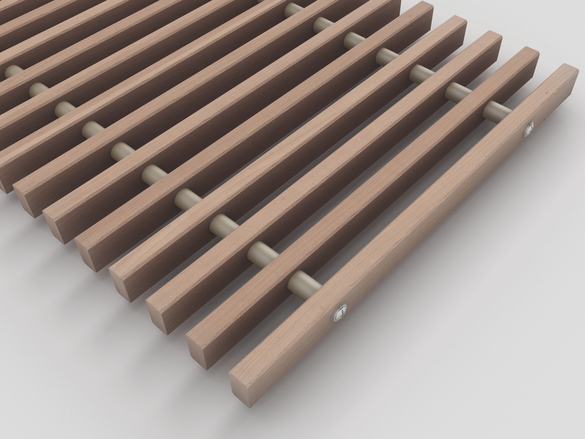 Cut-Out Zehnder Terraline Neo Decorative radiator 3D view